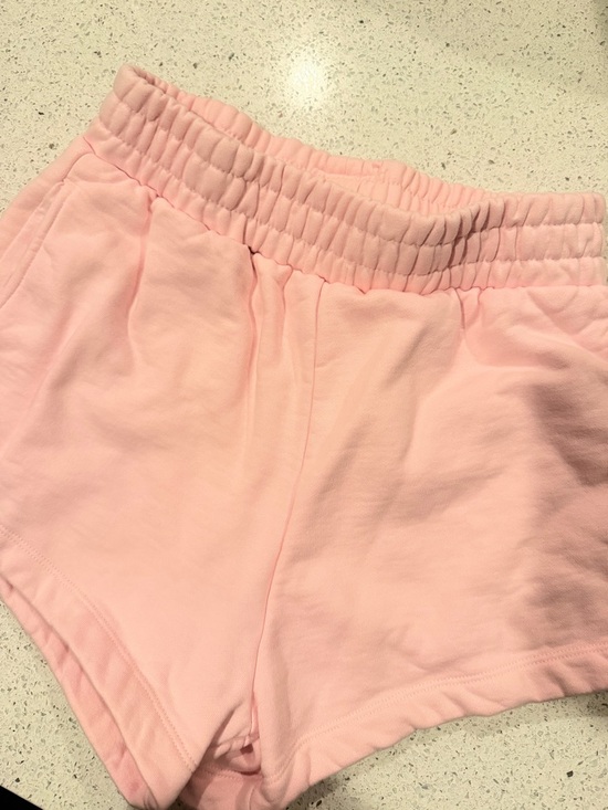 Daily Drills Light Pink Girls' Elastic Waist Shorts - Picture 2 of 2